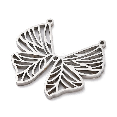 Anti-Tarnish 304 Stainless Steel Pendants STAS-Q002-03P-1