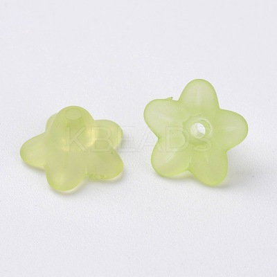Transparent Acrylic Beads PL554-14-1