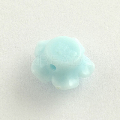 Opaque Acrylic Beads X-SACR-Q106-19-1