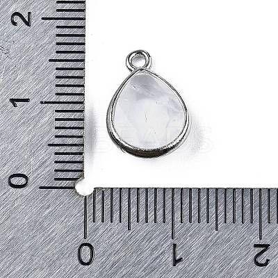 Natural Quartz Crystal Faceted Pendants G-U019-05P-03-1
