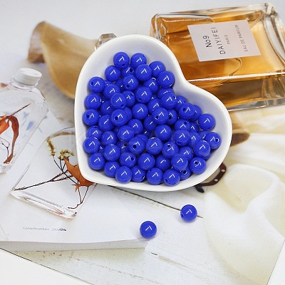 Opaque Acrylic Beads LS-OACR-SZC0001-02B-17-1