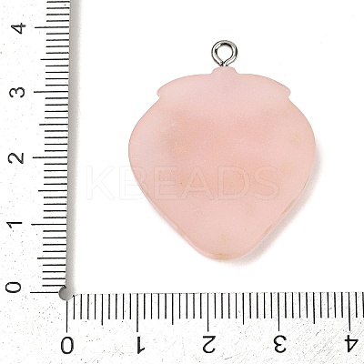 Opaque Resin Pendants RESI-Q020-01B-1