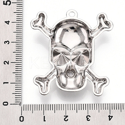 Rack Plating Alloy Rhinestone Pendants PALLOY-N176-108B-P-1