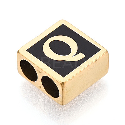 304 Stainless Steel Black Enamel Square Spacer Bars STAS-T073-58Q-G-1