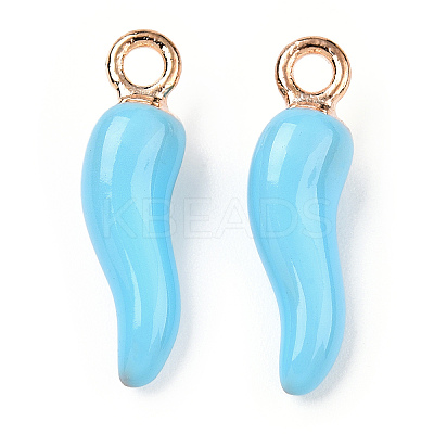Alloy Enamel Pendants ENAM-N054-70C-1