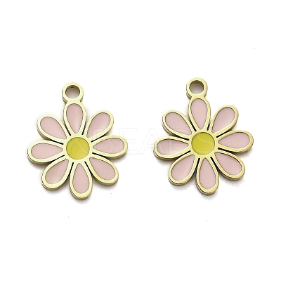 304 Stainless Steel Enamel Charms STAS-L022-016G-01-1