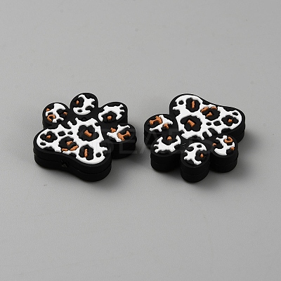 Food Grade Eco-Friendly Silicone Focal Beads LS-SIL-WH0014-51A-1