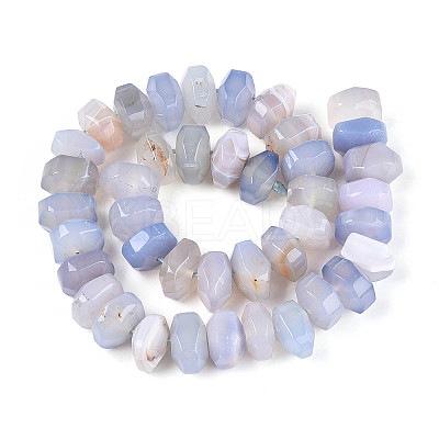 Natural Agate Beads Strands G-N356-01A-19-1