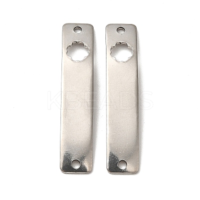 Tarnish Resistant 201 Stainless Steel Connector Charms STAS-D244-32P-C-1