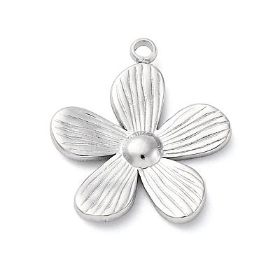 304 Stainless Steel Pendants STAS-S163-08B-P-1