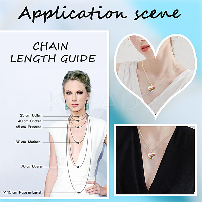 6Pcs Brass Cable Chain Necklaces Set for Men Women KK-BBC0009-65-1