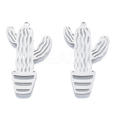 Non-Tarnish 201 Stainless Steel Pendants STAS-N090-LA972-1-1