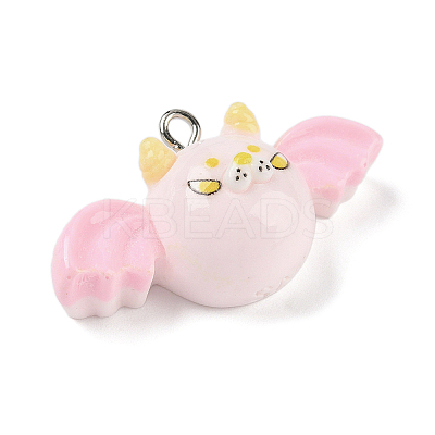 Halloween Theme Resin Pendants RESI-Z040-04P-05-1