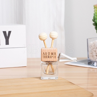 Glass Perfume Bottle Car Air Vent Clips AUTO-PW0001-06H-1