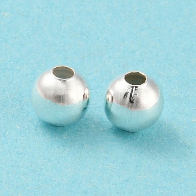 Brass Smooth Round Beads EC400-2S-1