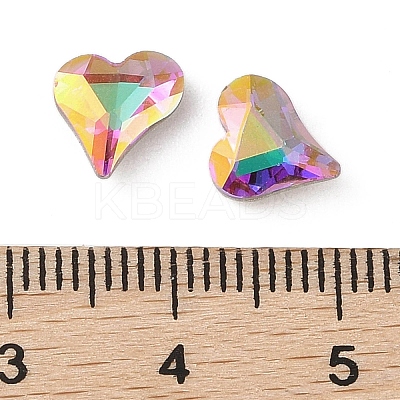 Glass Rhinestone Cabochons RGLA-L029-07B-HELA-1