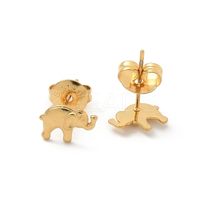 304 Stainless Steel Stud Earrings for Women STAS-Z117-15G-04-1