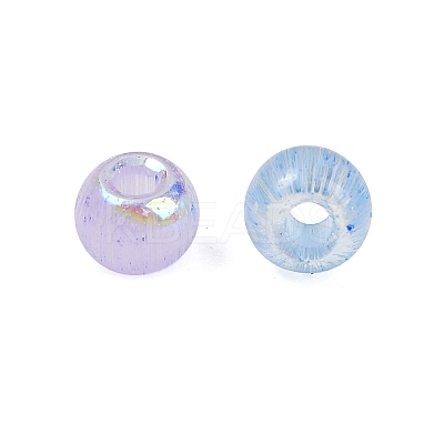 Mixed Color Imitation Cat Eye Glass Round Seed Beads SEED-NH0003-01A-08-1