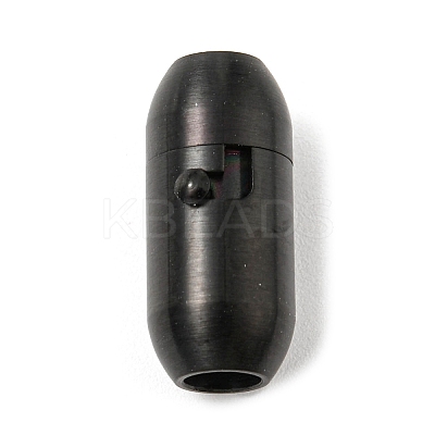 304 Stainless Steel Locking Tube Magnetic Clasps Ion Plating(IP) STAS-F194-14B-1