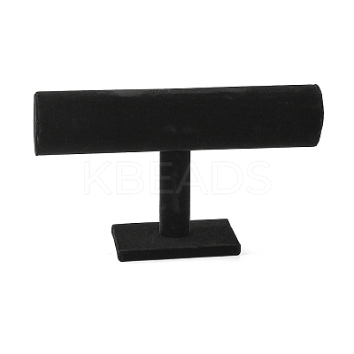 Velvet T-Bar Bracelet Display Stands LS-BDIS-WH0003-04A-1