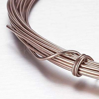 Round Aluminum Craft Wire AW-D009-1mm-10m-15-1