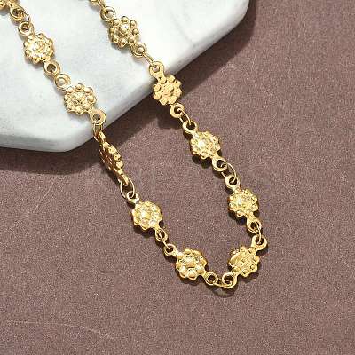 304 Stainless Steel Link Bracelets BJEW-Z132-02G-1