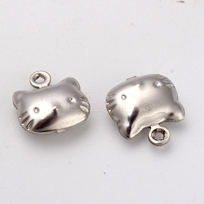 Tarnish Resistant 316 Surgical Stainless Steel Pendants STAS-G229-42P-1