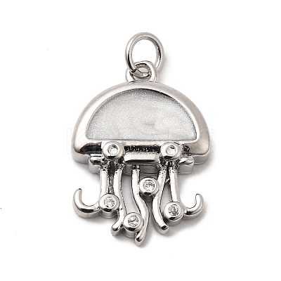 Rack Plating Brass Pendants KK-A268-14P-02-1