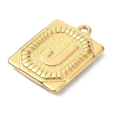 Ion Plating(IP) 304 Stainless Steel Pendants STAS-U033-01G-J-1