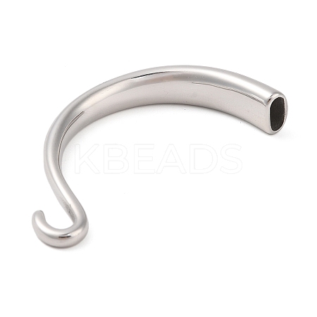 Non-Tarnish 304 Stainless Steel Hook and S-Hook Clasps LS-STAS-U006-01A-P-1