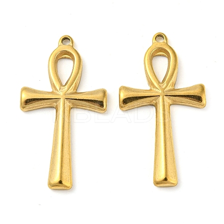 Ion Plating(IP) 304 Stainless Steel Pendants STAS-P341-16H-G-1