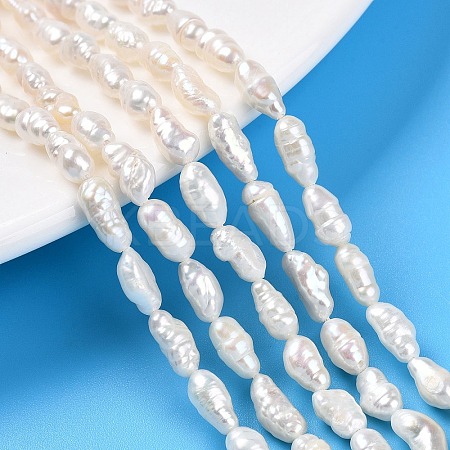 Natural Cultured Freshwater Pearl Beads Strands LS-PEAR-N014-04H-1