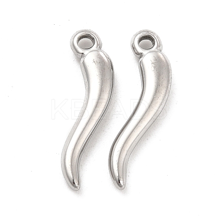 Non-Tarnish 304 Stainless Steel Pendants STAS-B032-05P-1