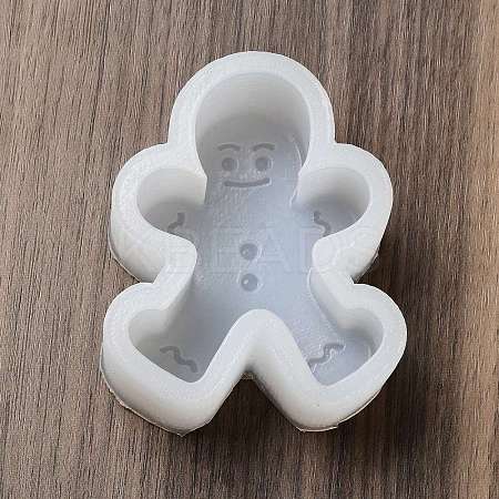 Christmas Theme DIY Display Food Grade Statue Silicone Molds DIY-A041-01C-1