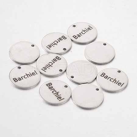 Non-Tarnish 201 Stainless Steel Pendants LS-STAS-O078-A01-1