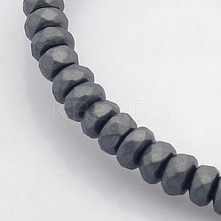 Electroplate Non-magnetic Synthetic Hematite Beads Strands G-J208B-09-1