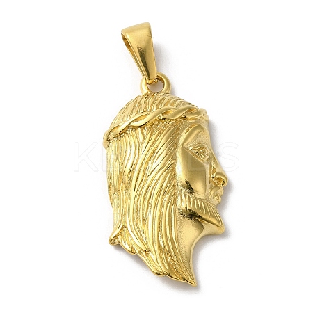 PVD Vacuum Plating 304 Stainless Steel Pendants STAS-B069-35C-G-1