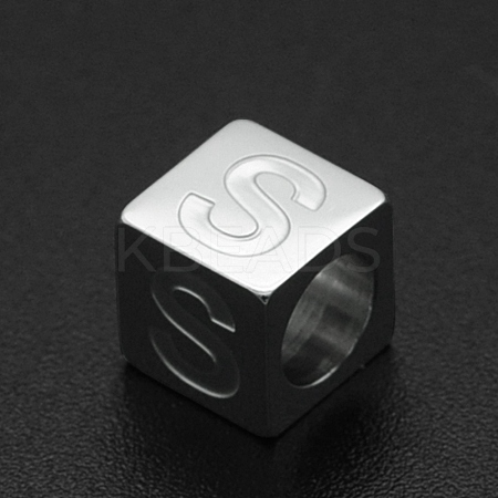 Non-Tarnish 201 Stainless Steel European Beads STAS-N090-LA062-S-1