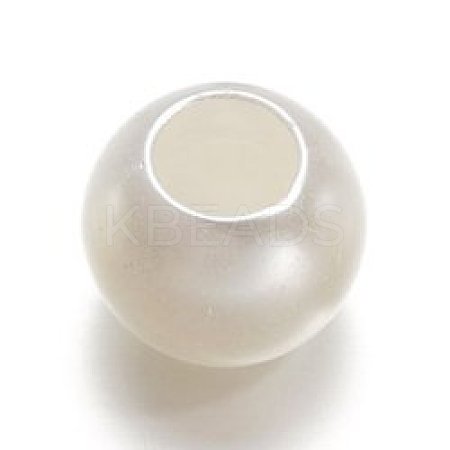 30Pcs ABS Plastic European Beads X-FIND-PW0024-37B-1