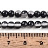 Baking Paint Transparent Glass Beads Strands DGLA-N011-4mm-10-4