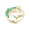 Alloy Enamel Pendants FIND-G090-03B-01-2