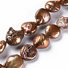Natural Keshi Pearl Beads Strands PEAR-S021-129B-2