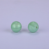 Round Silicone Focal Beads SI-JX0046A-121-2