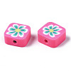 Handmade Polymer Clay Beads CLAY-N008-034E-3