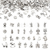 116pcs 29 style  Style Tibetan Style Alloy Pendants TIBE-TA0001-31-2