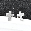304 Stainless Steel Stud Earrings EJEW-H161-01P-G-1