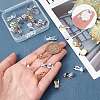 30Pcs 3 Colors 304 Stainless Steel Clip on Earring Pads STAS-SC0004-27-3