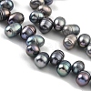 Dyed Natural Cultured Freshwater Pearl Beads Strands PEAR-A006-28A-X-4