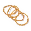 Natural Mixed Gemstone Bead Stretch Bracelets BJEW-K213-M05-2