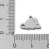 Non-Tarnish 304 Stainless Steel Charms LS-STAS-K272-01D-P-3
